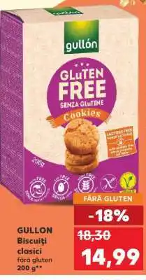 Kaufland GULLON Biscuiți clasici fără gluten 200 g Ofertă