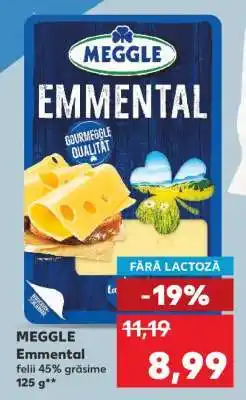 Kaufland MEGGLE Emmental Ofertă