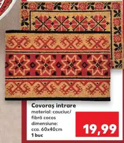 Kaufland Covoraș intrare Ofertă