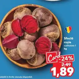 Kaufland Sfeclă roşie Ofertă