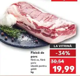 Kaufland Fleică de porc Ofertă