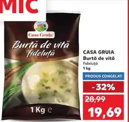 Kaufland CASA GRUIA Burtă de vită fideluță Ofertă