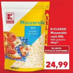 Kaufland K-CLASSIC Mozzarella rasă XXL Ofertă
