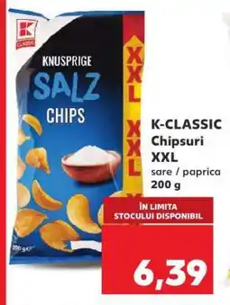 Kaufland K-CLASSIC Chipsuri XXL Ofertă