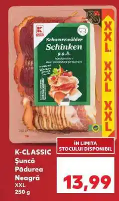 Kaufland K-CLASSIC Şuncă Pădurea Neagră XXL Ofertă