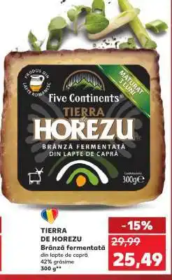 Kaufland TIERRA DE HOREZU Ofertă