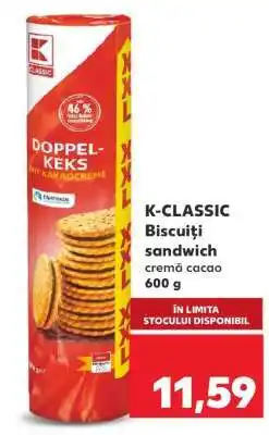 Kaufland K-CLASSIC Biscuiți sandwich Ofertă