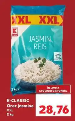 Kaufland K-CLASSIC Orez jasmine XXL Ofertă