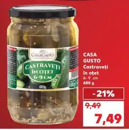 Kaufland CASA GUSTO Castraveți în oțet Ofertă