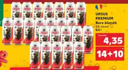 Kaufland URSUS PREMIUM Bere blondă Ofertă