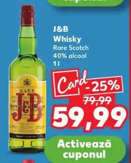 Kaufland J&B Whisky Ofertă