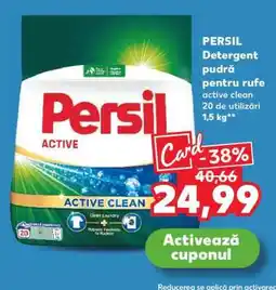 Kaufland PERSIL Detergent pudră pentru rufe Ofertă