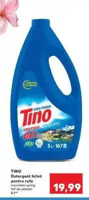 Kaufland TINO Detergent lichid pentru rufe Ofertă