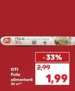Kaufland OTI Folie alimentară 30 m Ofertă