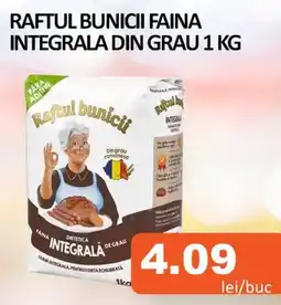 Unicarm Raftul bunicii faina integrala din grau Ofertă