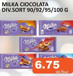 Unicarm Milka ciocolata Ofertă