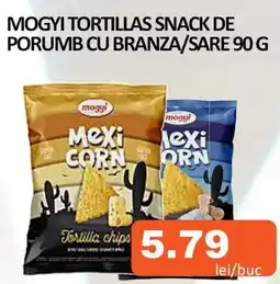 Unicarm Mogyi tortillas snack de porumb cu branza/sare Ofertă