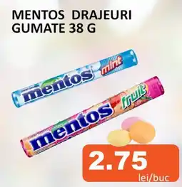 Unicarm Mentos drajeuri gumate Ofertă