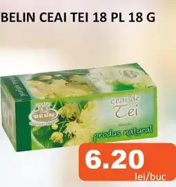 Unicarm Belin ceai tei 18 PL Ofertă