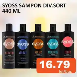 Unicarm Syoss sampon Ofertă