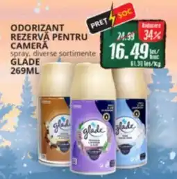 Diana Supermarket Odorizant rezervă pentru cameră GLADE Ofertă