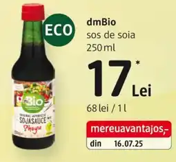 DM DmBio sos de soia Ofertă