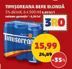 Penny TIMIŞOREANA Bere blondă Ofertă