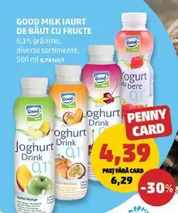 Penny GOOD MILK IAURT DE BĂUT CU FRUCTE Ofertă