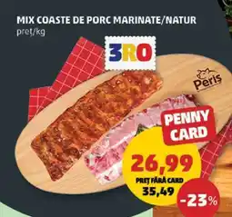 Penny MIX COASTE DE PORC MARINATE/NATUR Ofertă