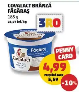 Penny Covalact Brânză Făgăraș Ofertă