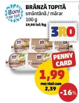 Penny Brânză topită Ofertă