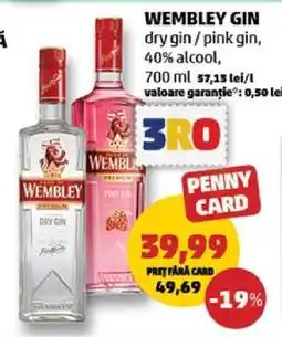 Penny WEMBLEY Gin Ofertă