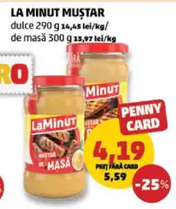 Penny LA MINUT Muștar Ofertă