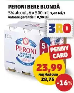 Penny PERONI BERE BLONDĂ Ofertă
