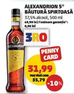 Penny ALEXANDRION 5* Băutură spirtoasă Ofertă