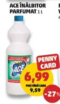 Penny ACE ÎNĂLBITOR PARFUMAT 1 L Ofertă