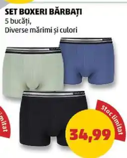 Penny SET BOXERI BĂRBAȚI Ofertă