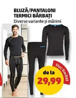 Penny Bluză/Pantaloni Termici Bărbați Ofertă