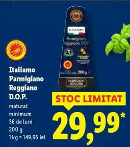 Lidl Italiamo Parmigiano Reggiano D.O.P Ofertă