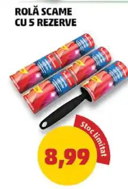 Penny Rolă scame cu 5 rezerve Ofertă
