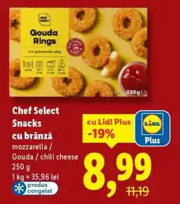 Lidl Chef Select Snacks cu brânză Ofertă
