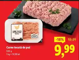 Lidl Carne tocată de pui Ofertă