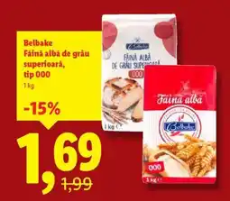 Lidl Belbake Făină albă de grâu superioară, tip 000 Ofertă
