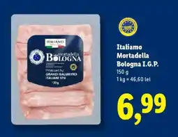 Lidl Italiamo Mortadella Bologna I.G.P Ofertă