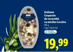 Lidl Italiamo Carpaccio de caracatiță cu măsline Leccino Ofertă