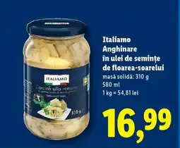 Lidl Italiamo Anghinare în ulei de semințe de floarea-soarelui Ofertă