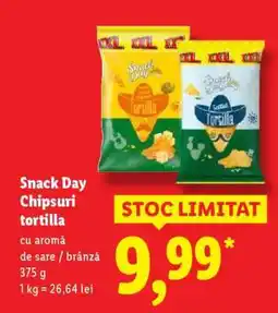 Lidl Snack Day Chipsuri tortilla Ofertă
