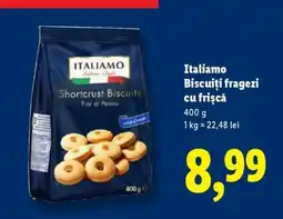 Lidl Italiamo Biscuiți fragezi cu frișcă Ofertă