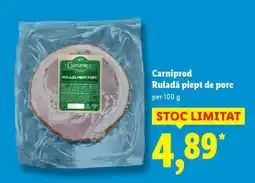 Lidl Carniprod Ruladă piept de porc Ofertă