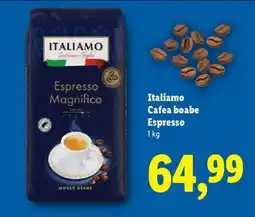 Lidl Italiamo Cafea boabe Espresso Ofertă